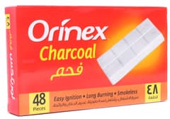 Orinex Silver Cube Charcoal 48 Pieces