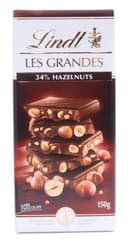 Les Grandes 34% Hazelnuts Dark Chocolate