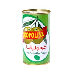 زيتون اخضر حبة كاملة