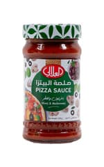 صلصة البيتزا بالزيتون والفطر
