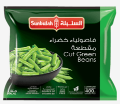 Sunbulah Frozen Cut Green Beans 400g