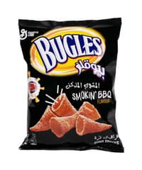 Bugles Corn Snack Smokin Bbq 125g