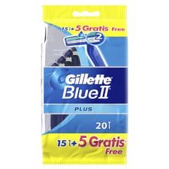 Gillette Blue II Plus Mens Disposable Razors
