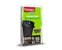 Club X-Large Heavy Duty Garbage Bags 55 Gallons