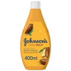 Johnson S Vita Rich Body Wash With Cocoa Butter 400ml