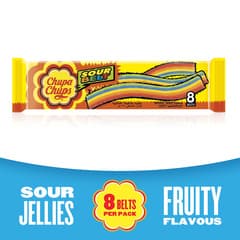 Chupa_chups_sour_belts_jelly_candy_rainbow_57g