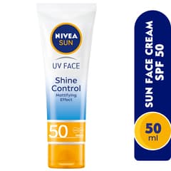 Nivea Sun Uv Face Shine Control Face Cream Spf 50 50ml