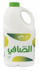 الصافي لبن طازج كامل الدسم، 1.5 لتر