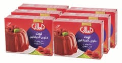 Al Alali Gelatin Dessert Raspberry Flavour 6 85g