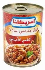 Plain Medammes Fava Beans