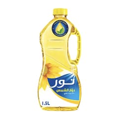 نور زيت دوار الشمس 1.5 لتر