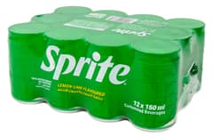 Sprite Soft Drink 12 150 Ml