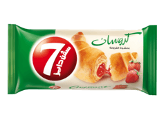 كروسان بحشوة الفراولة