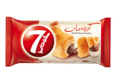 كروسان بحشوة كريمة الكاكاو