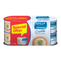 Almarai Analogue Cream Milk Fat Replaced By Vegetable Oil 6 170 G
