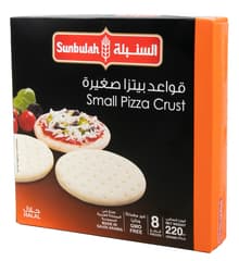 Sunbulah Small Pizza Crust 8 Pieces 220 G