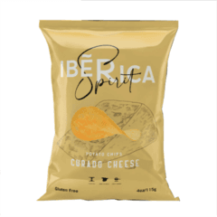 Iberica Aged Cheese Flavoured Potato Chips 115g