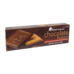 Original Gourmet Chocolate Fusion Gourmet Milk Chocolate Covered Biscuits 102 G
