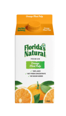 Florida S Natural Orange Most Pulp Juice No Sugar Added 1 6 L