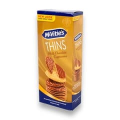Mcvities Digestive Thins Milk Chocolate Cappuccino 150g