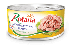 Rotana Light Tuna Flakes In Vegetable Oil 160 G