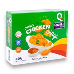 Qualiko Frozen Crispy Chicken Wings 450 G
