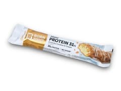 Born Winner Deluxe Protein Bar High Protein 31 Percent Crunchy Cookies And Cream Flavour 64g