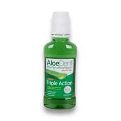 Aloedent Aloe Vera Mouthwash Extra Strong Minty Fresh 250ml