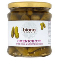 Cornichons with Dill and Mustard Seeds