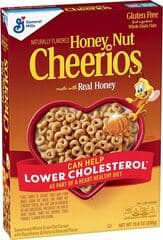 General Mills Honey Nut Cheerios Cereal 306g