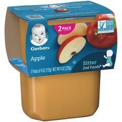 Gerber 2nd Foods Apple Puree Baby Food 8oz