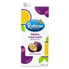 Rubicon Passion Fruit Fruit Drink No Added Sugar 1l