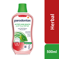 Parodontax Mouthwash Active Gum Health Herbal 500ml