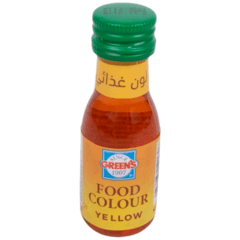 Greens Food Colour Yellow 28ml