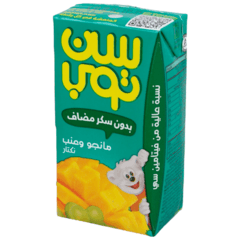 Suntop No Added Sugar Mango Grape Nectar 125ml