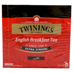 Twinings Extra Strong English Breakfast Tea 50 Teabags