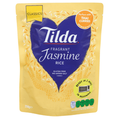 Tilda Steamed Fragrant Jasmine Rice 250g