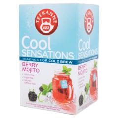 Teekanne Cool Sensations Berry Mojito Cold Brew Tea 18 Tea Bags