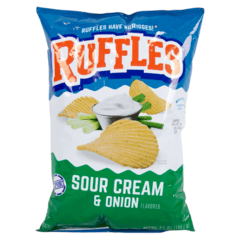 Fritolay Ruffles Sour Cream Onion 6 5oz