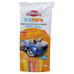 Dolci Preziosi Hot Wheels Ice Pops With Fruit Juice 400ml
