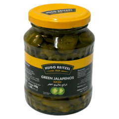 Hugo Reitzel Green Jalapenos Sliced 340g