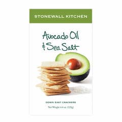 Stonewall Kitchen Avocado Oil Sea Salt Crackers 4 4 Oz