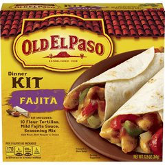 Old El Paso Dinner Kit Fajita 12 Dot 5 Oz