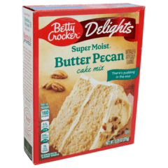 Betty Crocker Super Moist Delights Butter Pecan Cake Mix 13 Dot 25oz