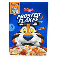 Kelloggs Frosted Flakes Breakfast Cereal 12oz