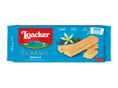 Loacker Quadratini Napolitaner Crespy Wafer Vanilla 175 G