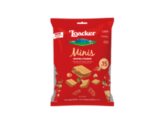 Loacker Minis Napolitaner Wafers Filled With Hazelnut 150g
