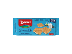Loacker Sandwch Milk Vanilla Wafer 75g