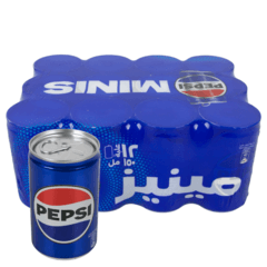 Pepsi Carbonated Soft Drink 12 150 Ml