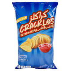 Nadec Crackles Tomato Ketchup Chips 155g